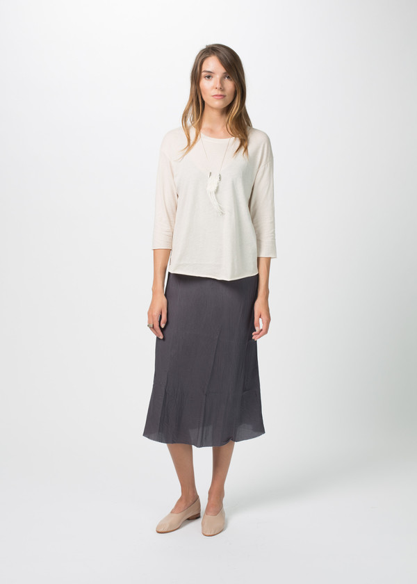 Organic by John Patrick 3/4 Sleeve Crew Neck Tee Organic by John Patrick 3/4 Sleeve Crew Neck Tee