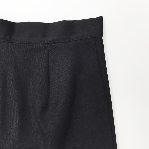 Laurs Kemp Black Wide Leg Crop Pant Laurs Kemp Black Wide Leg Crop Pant