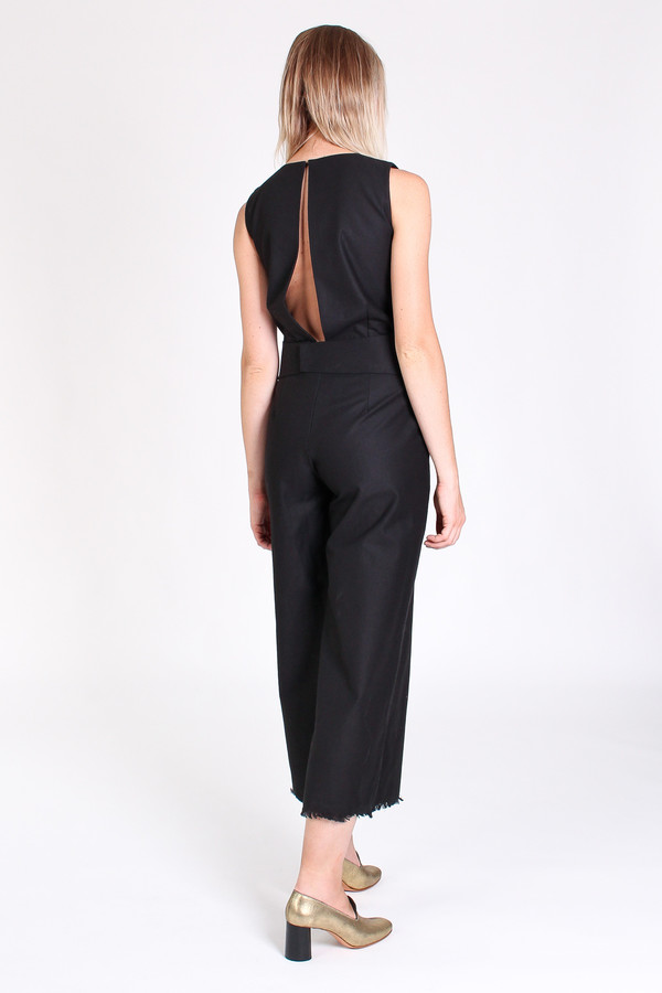 Delfina Balda Atenea jumpsuit in black Delfina Balda Atenea jumpsuit in black