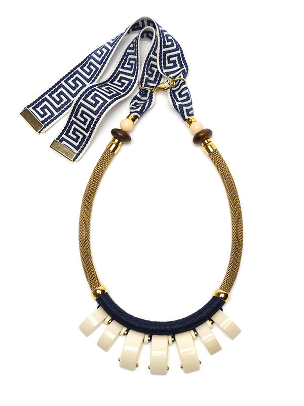 LIZZIE FORTUNATO - CASA AZUL NECKLACE LIZZIE FORTUNATO - CASA AZUL NECKLACE