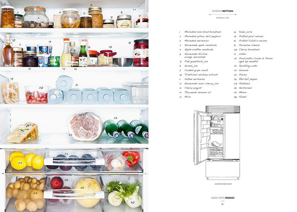 Taschen Inside chefs fridges Europe hardcover Taschen Inside chefs fridges Europe hardcover