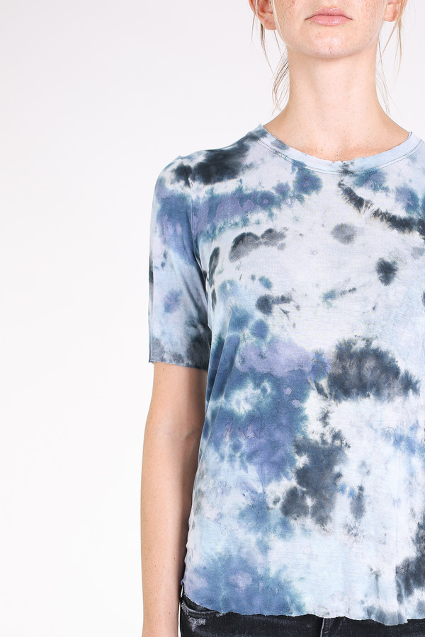 Raquel Allegra Jersey basic tee in midnight Raquel Allegra Jersey basic tee in midnight