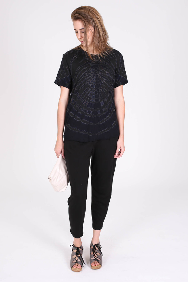 Raquel Allegra Mens tee in black Raquel Allegra Mens tee in black