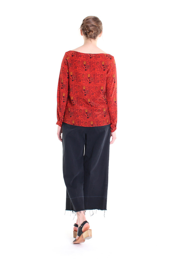 Off the shoulder blouse in under the mango tree Off the shoulder blouse in under the mango tree