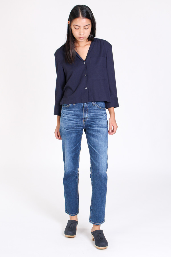 AG Jeans Phoebe high rise jean in 10 year wick AG Jeans Phoebe high rise jean in 10 year wick