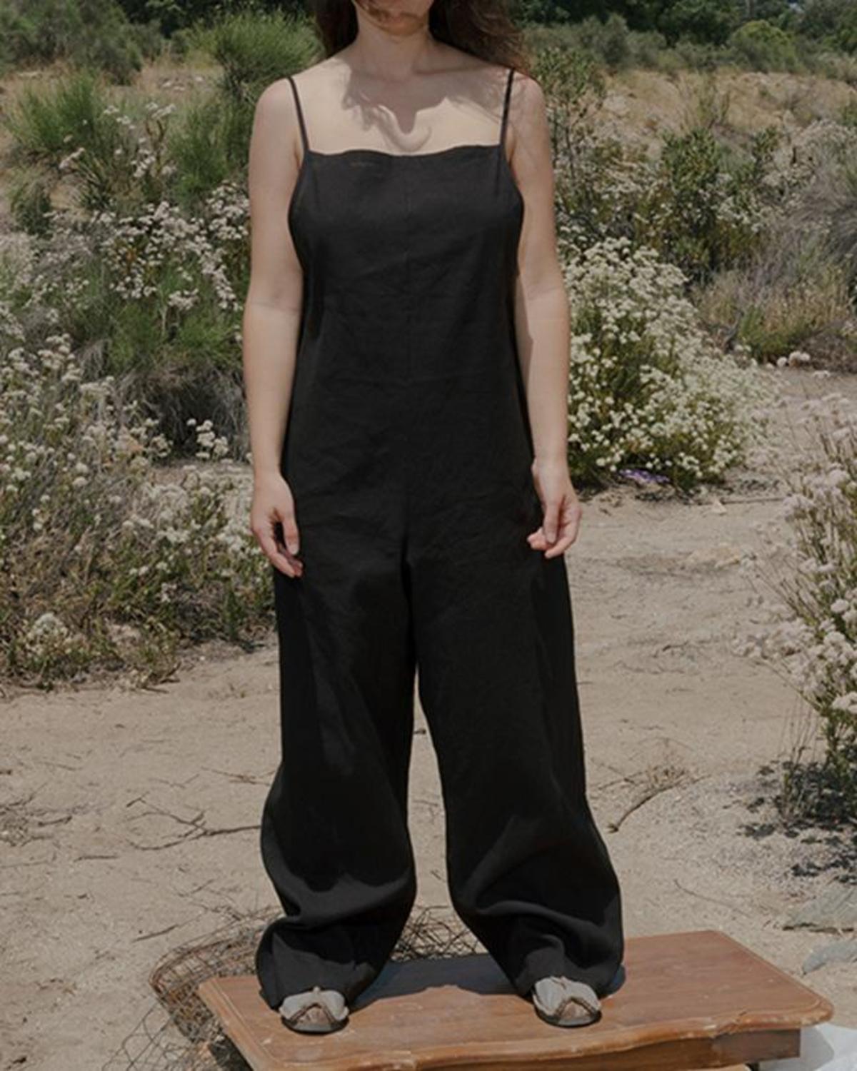 linen cotton jumpsuit