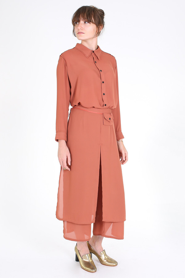 Rachel Comey Rider shirt in clay Rachel Comey Rider shirt in clay