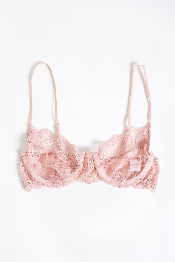 Only Hearts So fine lace underwire bra in nudie Only Hearts So fine lace underwire bra in nudie