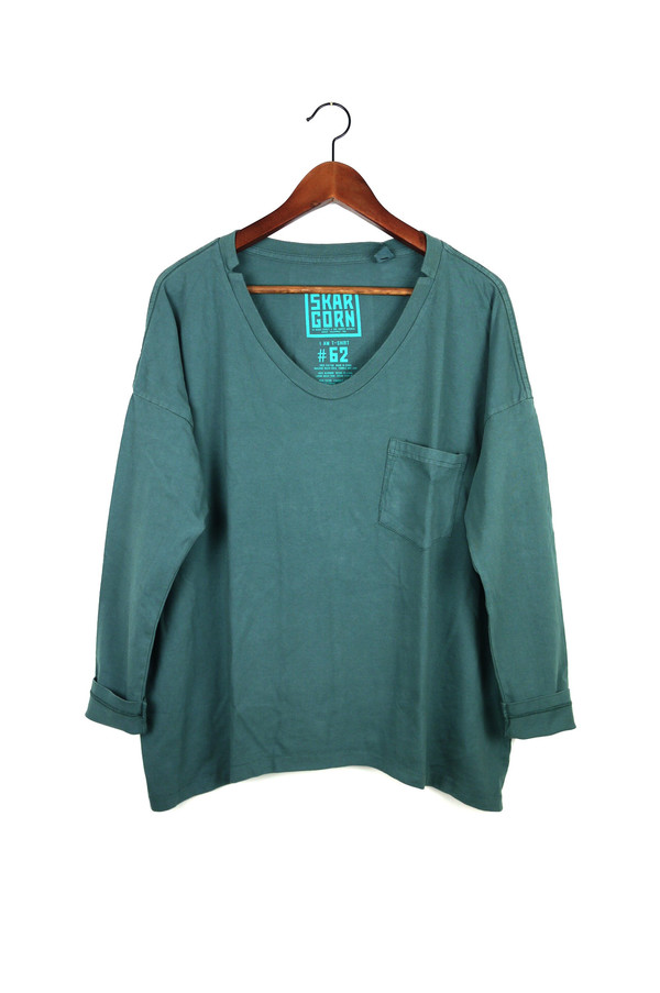 Skargorn #62 Long Sleeve Tee, Petrol Wash Skargorn #62 Long Sleeve Tee, Petrol Wash