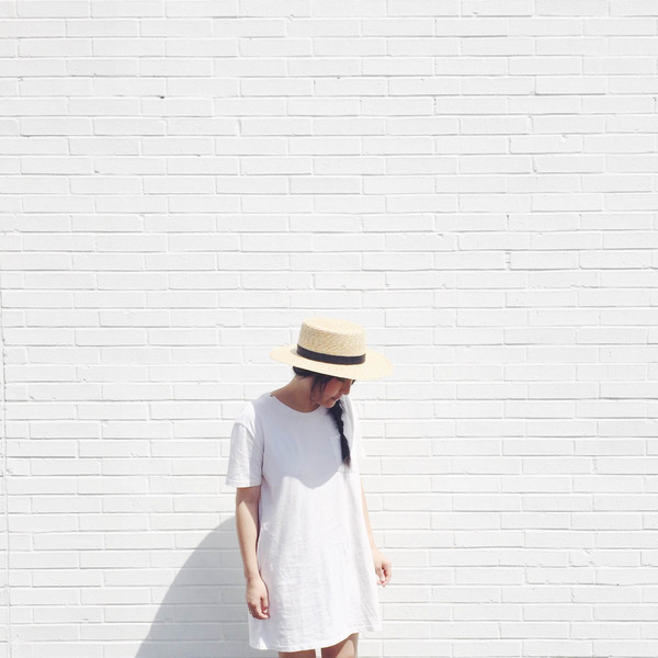 Skargorn #69 Tee Dress, Milk Wash Skargorn #69 Tee Dress, Milk Wash