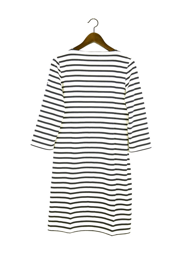 SAINT JAMES Galathee Dress, Ecru/Marine SAINT JAMES Galathee Dress, Ecru/Marine