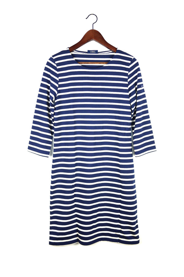 SAINT JAMES Galathee Dress, Marine/Ecru SAINT JAMES Galathee Dress, Marine/Ecru