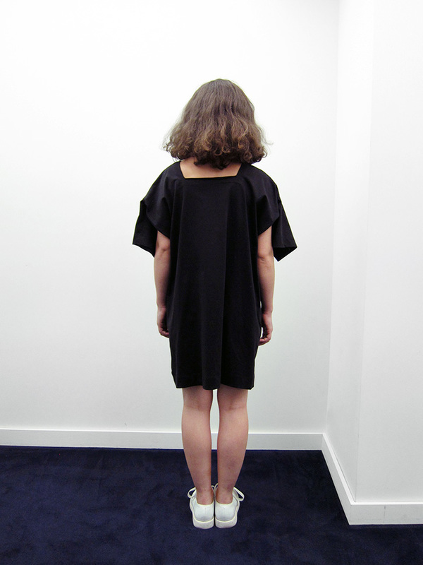 Nancy Stella Soto Jersey Tee Shirt Dress, Black Nancy Stella Soto Jersey Tee Shirt Dress, Black