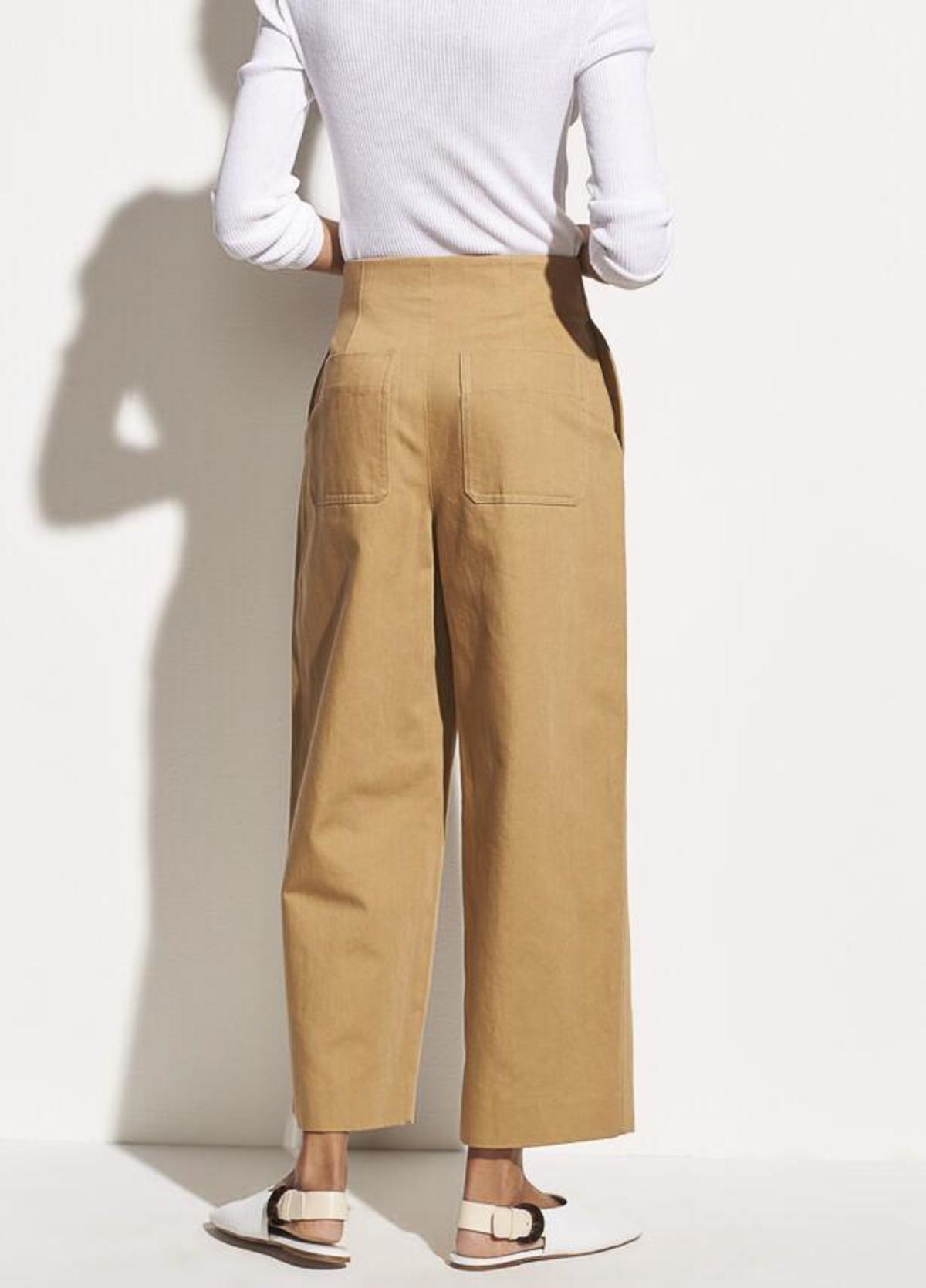 VINCE High Waist Utility Pant Dune Garmentory