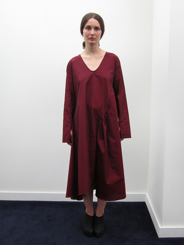 Kahle Gathered Inset L/S Dress Kahle Gathered Inset L/S Dress