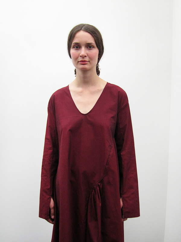 Kahle Gathered Inset L/S Dress Kahle Gathered Inset L/S Dress