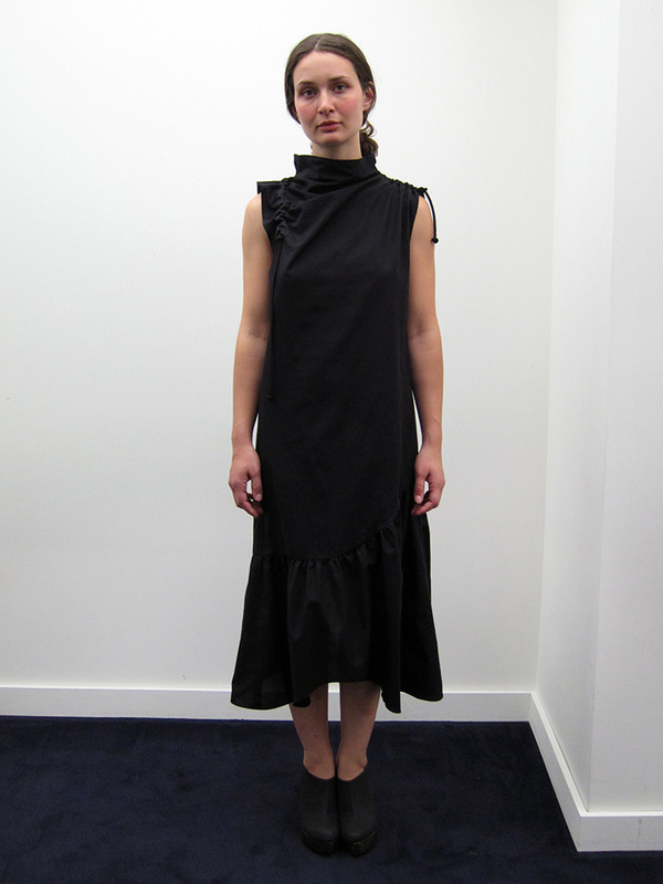 Kahle Cowl Neck Drawstring Dress Kahle Cowl Neck Drawstring Dress