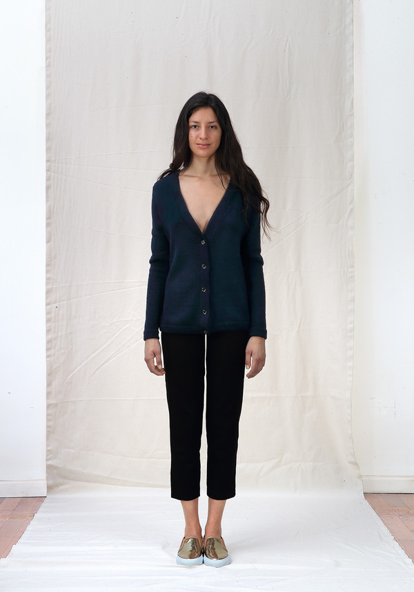 Ete Noir Merino Cardigan Ete Noir Merino Cardigan