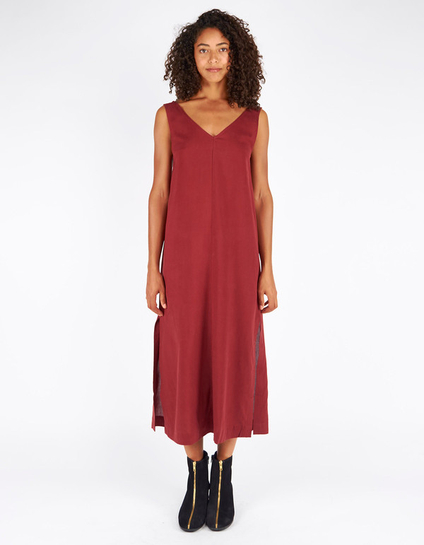Assembly Label Motion Dress Rust Assembly Label Motion Dress Rust