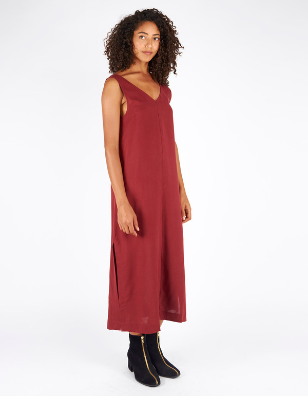 Assembly Label Motion Dress Rust Assembly Label Motion Dress Rust