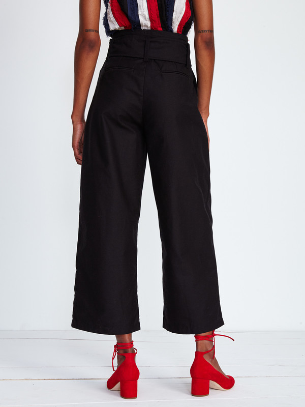 DELFINA BALDA BRUNA HORN BUCKLE PANT DELFINA BALDA BRUNA HORN BUCKLE PANT