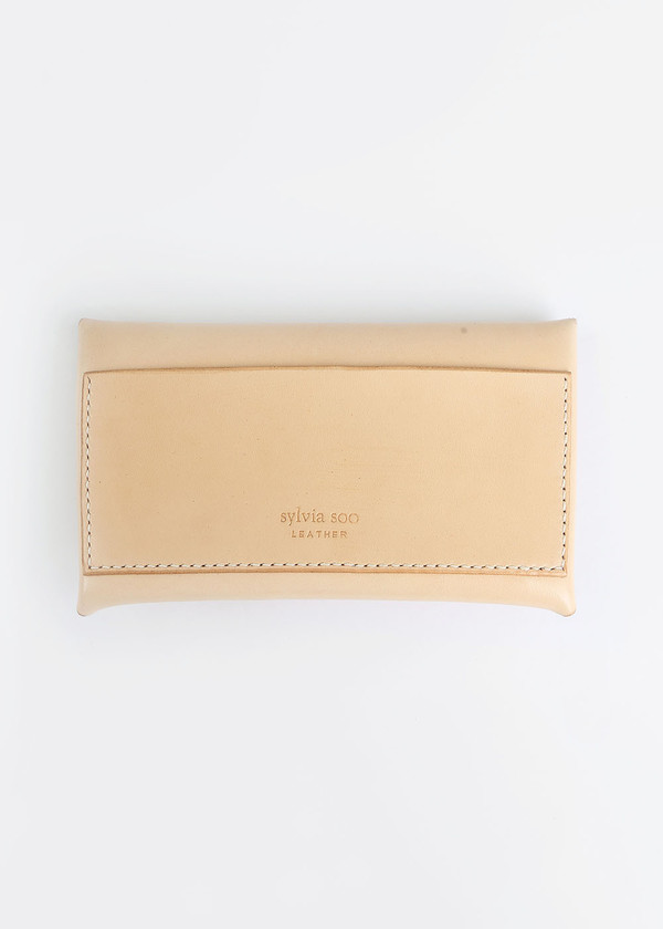 Sylvia Soo Leather Nude Everything Wallet Sylvia Soo Leather Nude Everything Wallet