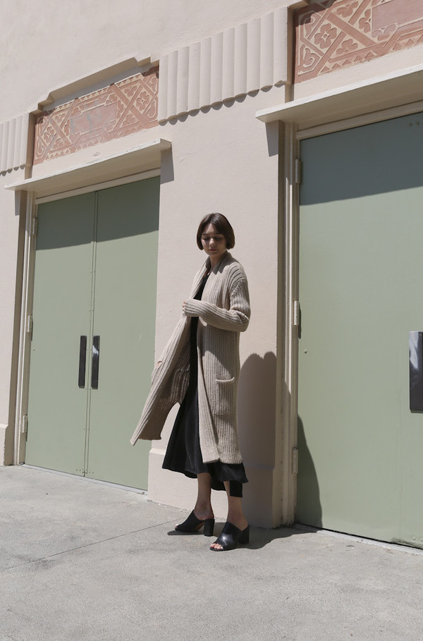 Shaina Mote Kimmel Cardigan in Light Camel Shaina Mote Kimmel Cardigan in Light Camel