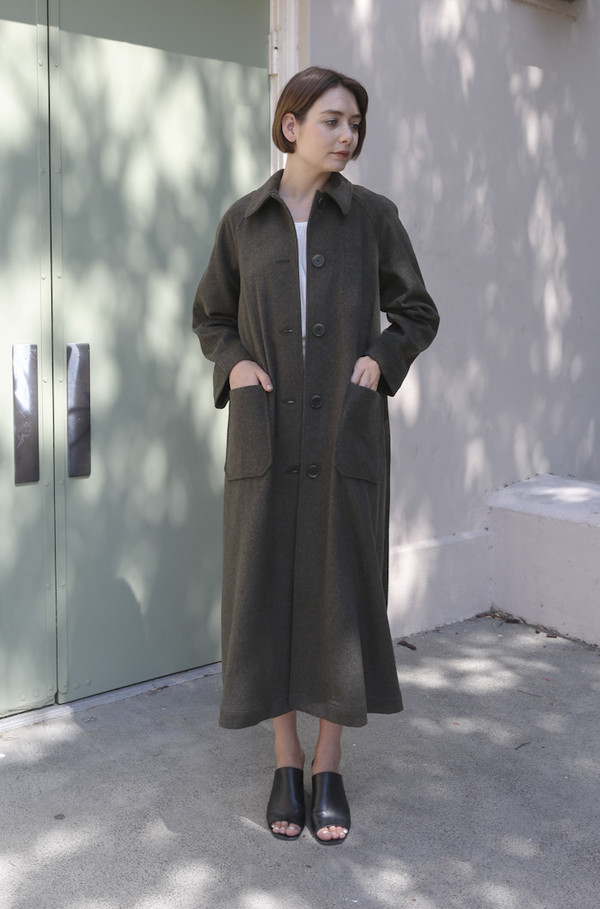 SVILU Lab Coat in Loden SVILU Lab Coat in Loden