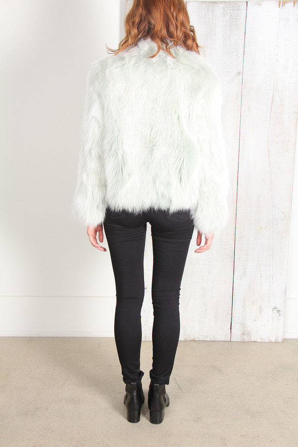 SPRUNG JUDY FOX FUR JACKET SPRUNG JUDY FOX FUR JACKET