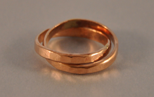 Isla Loves Rick Interlock Ring - Rose Gold Isla Loves Rick Interlock Ring - Rose Gold