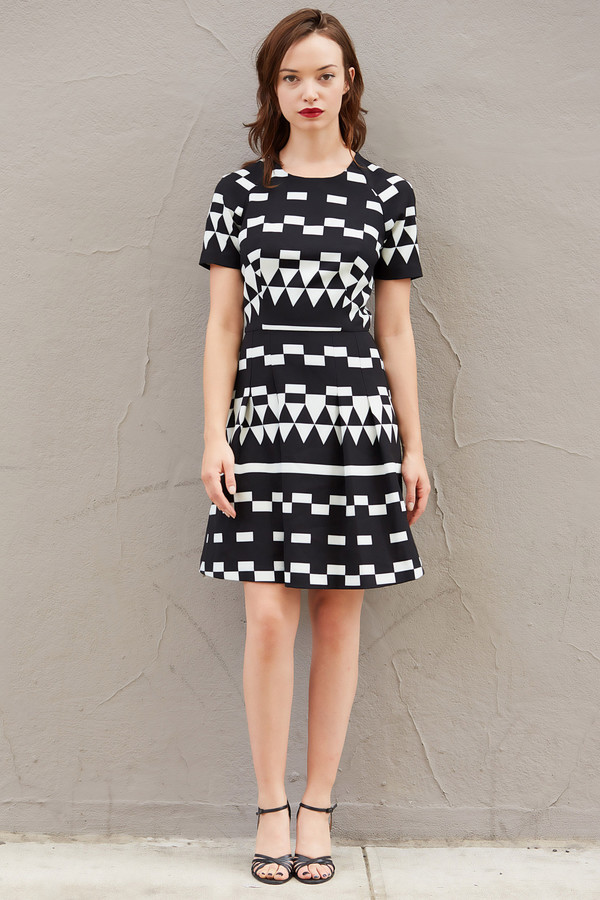 Nicole Miller BF10122 Fit and Flare Dress Nicole Miller BF10122 Fit and Flare Dress
