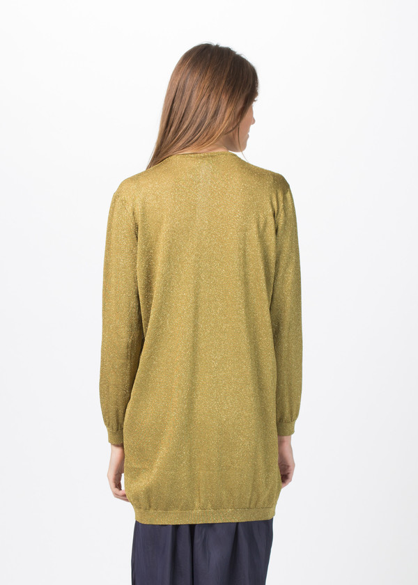 Sara Lanzi Knit Lurex Long Sleeve Pullover Sara Lanzi Knit Lurex Long Sleeve Pullover