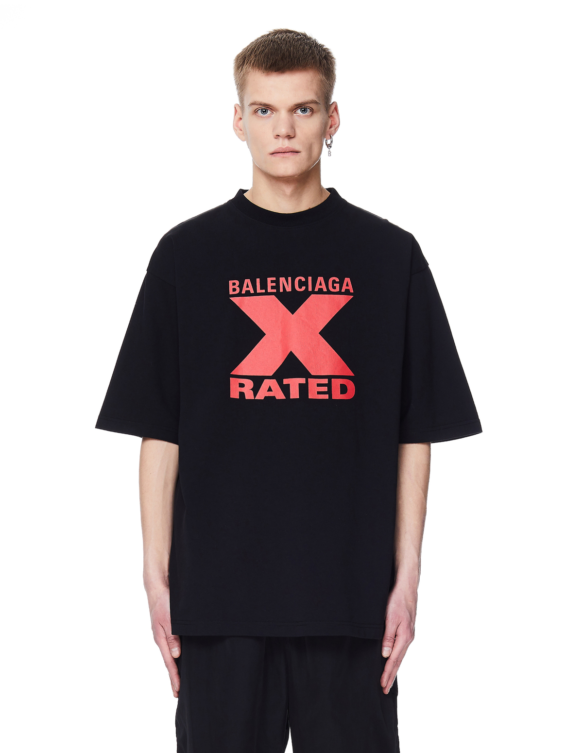 Balenciaga X Rated Cotton T Shirt 
