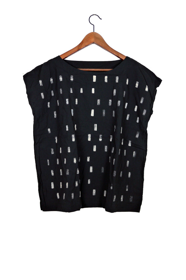 Uzi NYC Black Disko Tunic Uzi NYC Black Disko Tunic
