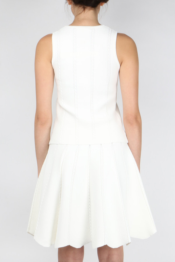 Jonathan Simkhai Cable Knit Flare Skirt Jonathan Simkhai Cable Knit Flare Skirt