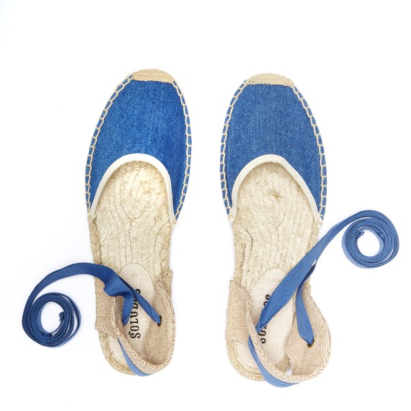 Soludos Classic Sandal in Vintage Denim Soludos Classic Sandal in Vintage Denim