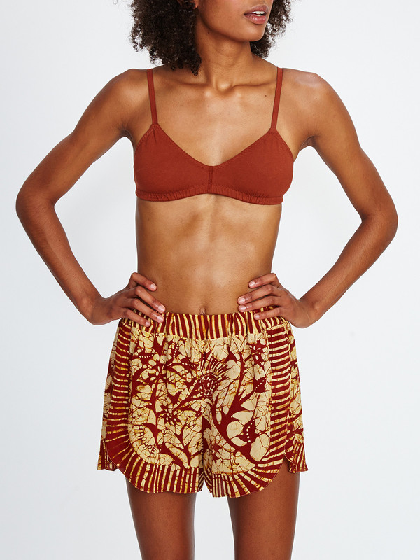 Harare HAVANA SHORT / RUST BATIK Harare HAVANA SHORT / RUST BATIK