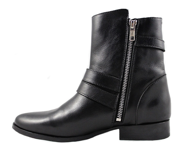 Cartel Footwear AW16 Biker Boot - Palmira Black Leather Cartel Footwear AW16 Biker Boot - Palmira Black Leather