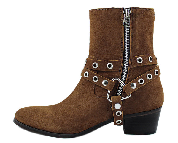 Cartel Footwear AW16 High Shaft Harness Boot - Rivera Suede Cartel Footwear AW16 High Shaft Harness Boot - Rivera Suede