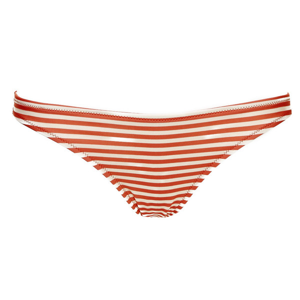 SOLID AND STRIPED - BIKINI BOTTOM / CORAL STRIPE SOLID AND STRIPED - BIKINI BOTTOM / CORAL STRIPE