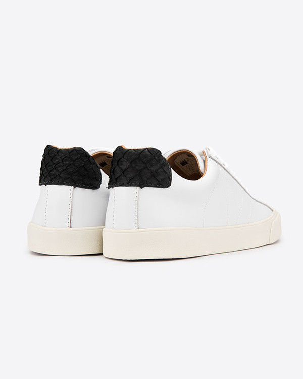 VEJA - Esplar Leather Tilapia Extra White Black VEJA - Esplar Leather Tilapia Extra White Black