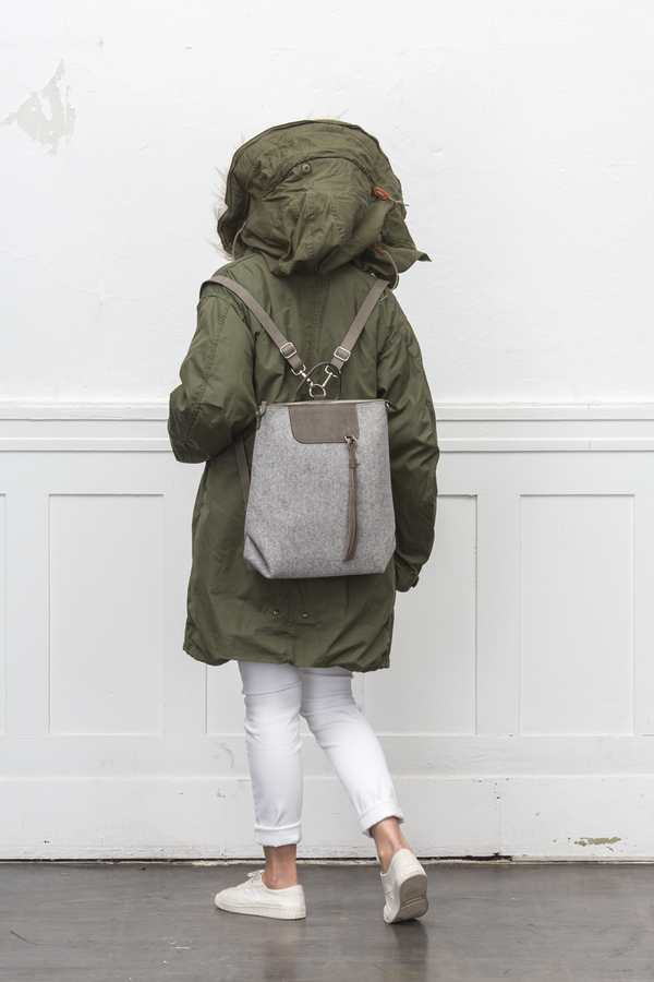 Graf & Lantz Bedford Backpack Felt Graf & Lantz Bedford Backpack Felt