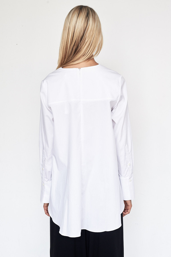 Fabiana Pigna Cotton Luisa Blouse - White Fabiana Pigna Cotton Luisa Blouse - White