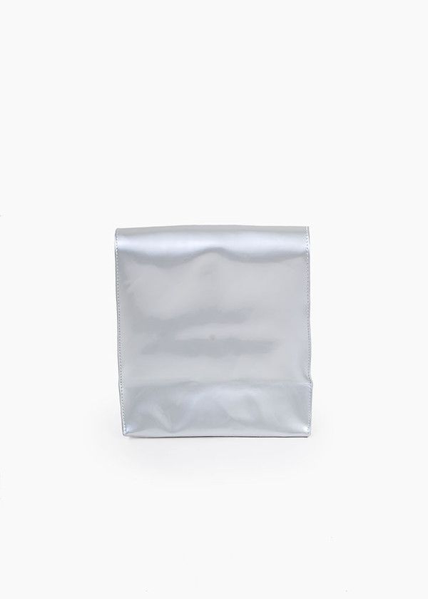 S M K - Grey Foldover Bag S M K - Grey Foldover Bag