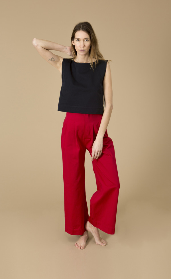 Ilana Kohn Kate Crop, Cream Ilana Kohn Kate Crop, Cream