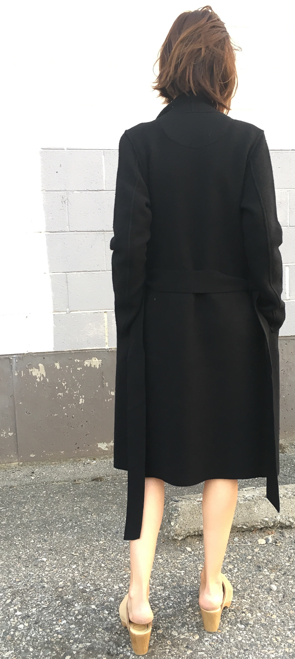 line boiled wool wrap coat line boiled wool wrap coat