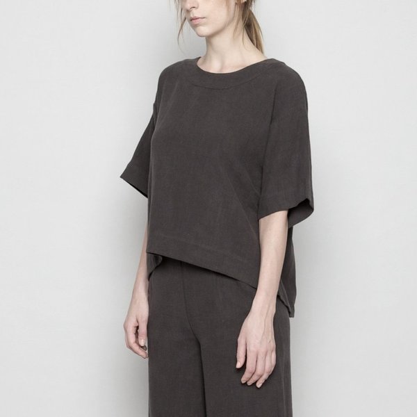 7115 by szeki Relaxed Boat Neck Top 7115 by szeki Relaxed Boat Neck Top