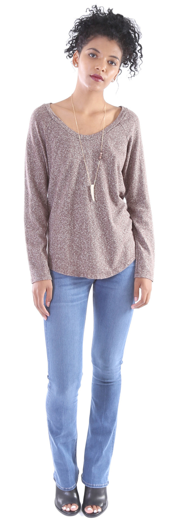 Prairie Underground Pre-Order: Breezy Tee in Gray Heather Prairie Underground Pre-Order: Breezy Tee in Gray Heather