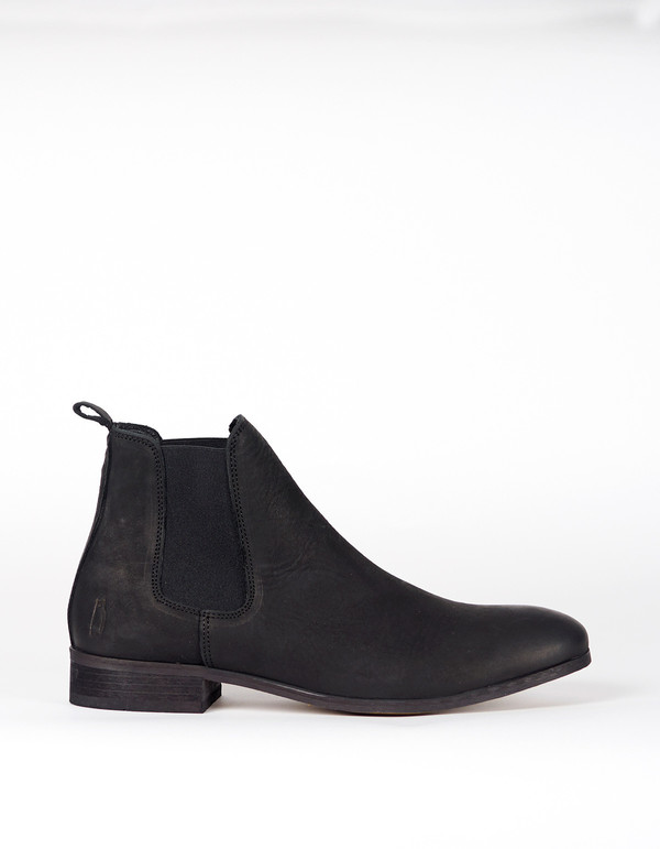 Shoe The Bear Nubuck Chelsea Boot Black Shoe The Bear Nubuck Chelsea Boot Black