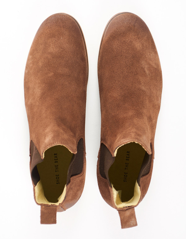 Shoe The Bear Suede Chelsea Boot Taupe Shoe The Bear Suede Chelsea Boot Taupe